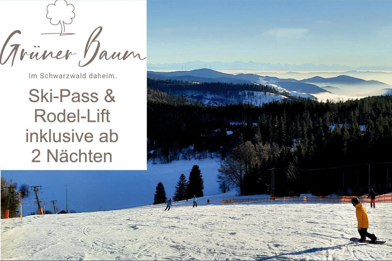 Gruener Baum Naturparkhotel & Schwarzwald-Restaurant Todtnau Exteriör bild